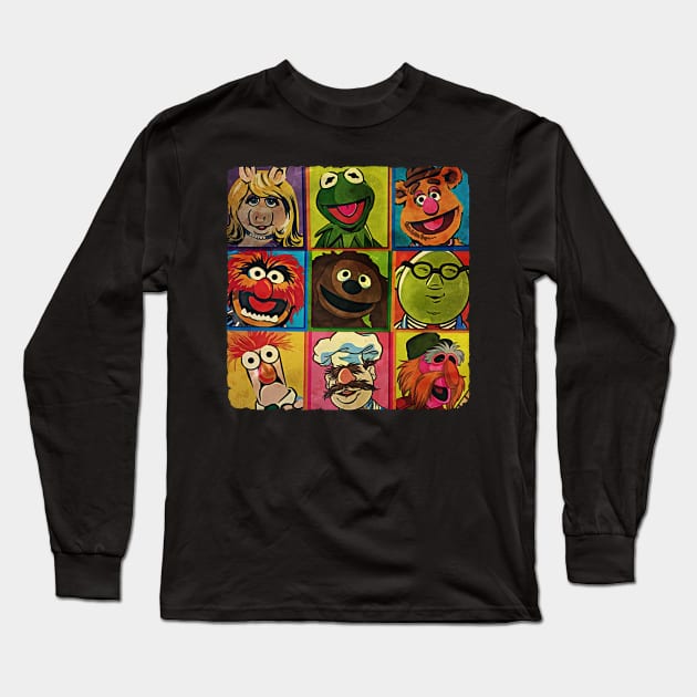 SWEDISH CHEF FAMILY Long Sleeve T-Shirt by ngepetdollar